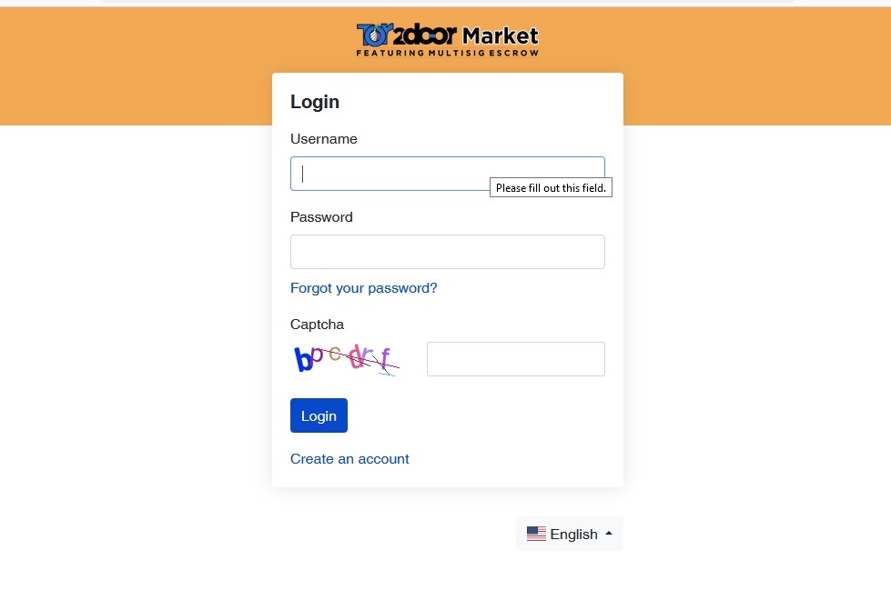 Tor2door Darknet Market main page with goods